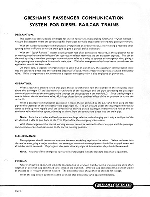 Passenger Communication System version two page 1