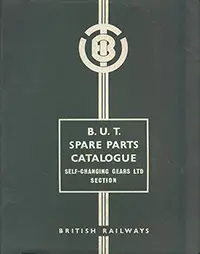 cover of BUT Spare Parts Catalogue
