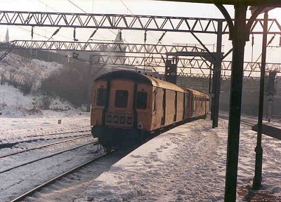 Class 128 in the snow