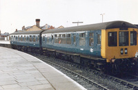 Class 100 DMU at Manchester Victoria
