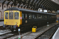 Class 100 DMU at York