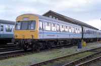 Class 101 DMU at Chester depot