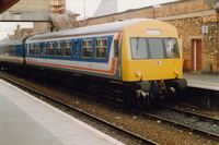 Class 101 DMU at Bletchley