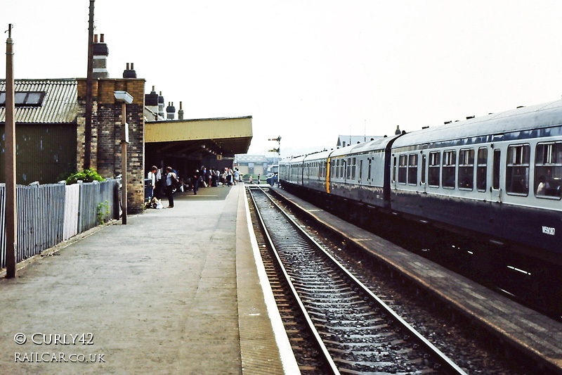 Class 101 DMU at Lincoln St Marks