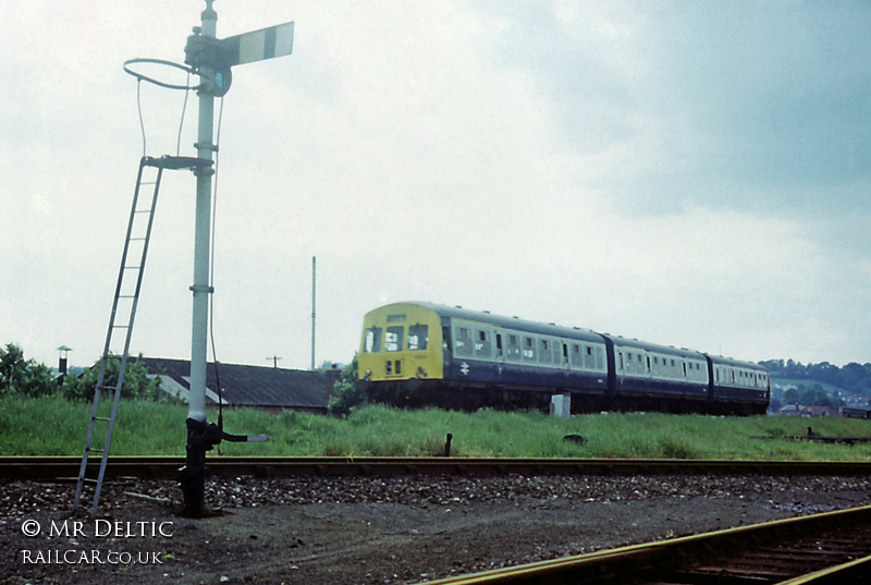 Class 101 DMU at Exeter City Basin Junction