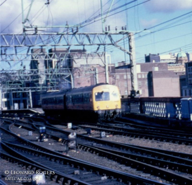 Class 101 DMU at Glasgow Central