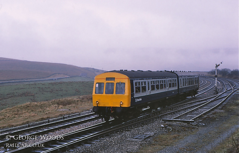 Class 101 DMU at Garsdale