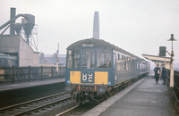 Class 104 DMU at Leicester Humberstone Road