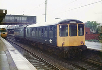 Class 104 DMU at Bedford (Midland Road)