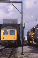Class 105 DMU at March depot