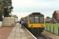Class 107 DMU at North Berwick