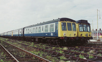 Class 108 DMU at Blackpool North