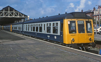 Class 108 DMU at Southport