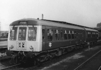 Class 108 DMU at York