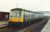 Class 108 DMU at Nailsea and Backwell