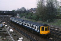 Class 110 DMU at York Holgate