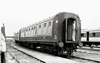 Class 110 DMU at possibly Doncaster Works