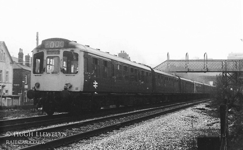 Class 110 DMU at Walsden, Todmorden