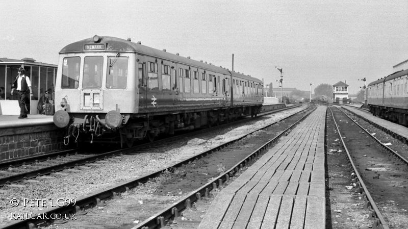 Class 114 DMU at Lincoln St Marks