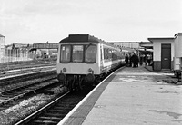 Class 115 DMU at Derby