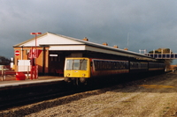 Class 115 DMU at Bicester