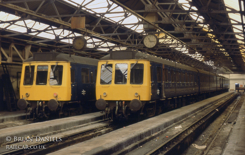 Class 115 DMU at Marylebone depot