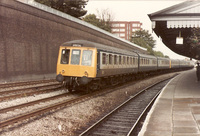 Class 116 DMU at High Wycombe