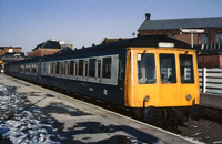 Class 116 DMU at Doncaster