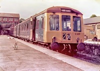 Class 116 DMU at Merthyr