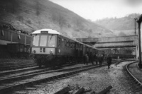 Class 116 DMU at Hafodyrynys Colliery