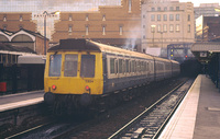 Class 117 DMU at Birmingham Moor Street