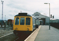Class 117 DMU at Frome