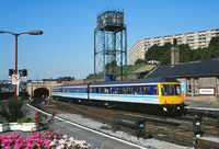 Class 117 DMU at Sheffield