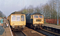 Class 117 DMU at Warwick