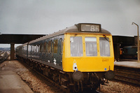 Class 117 DMU at Severn Tunnel Junction