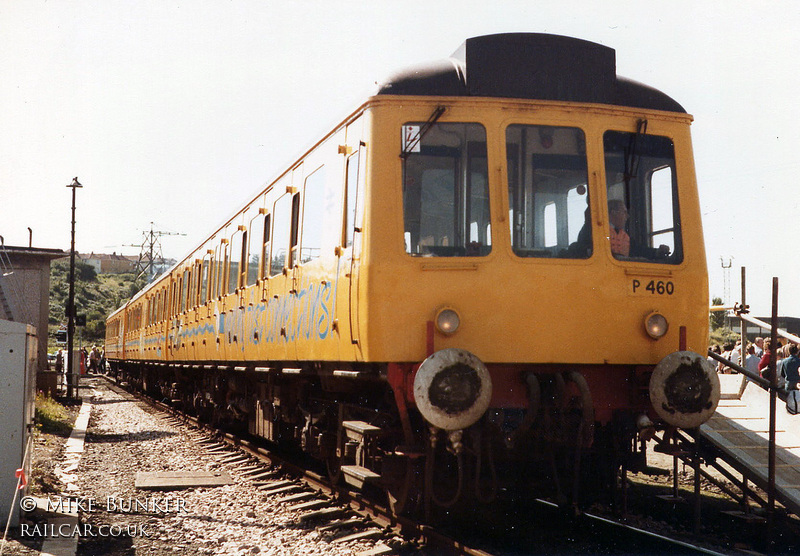 Class 118 DMU at Laira depot