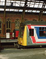 Class 119 DMU at St Pancras