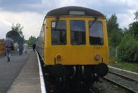Class 119 DMU at Hednesford