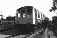 Class 119 DMU at Worcester Shrub Hill