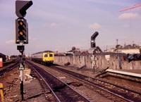 Class 120 DMU at Haymarket station