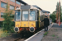 Class 121 DMU at St Albans Abbey