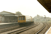 Class 122 DMU at High Wycombe