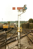 Class 122 DMU at Buxton depot