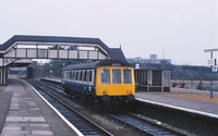 Class 122 DMU at Stratford-upon-Avon
