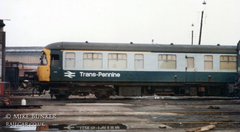 Class 124 DMU at Darnall depot