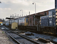 Class 127 DMU at Longsight depot