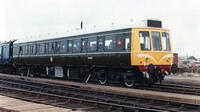 Class 127 DMU in retro-green livery