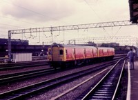 Class 128 DMU at Crewe