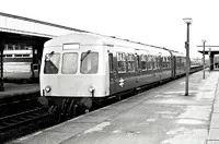Class 101 DMU at Chesterfield