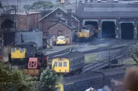 Dundee depot on September 1975